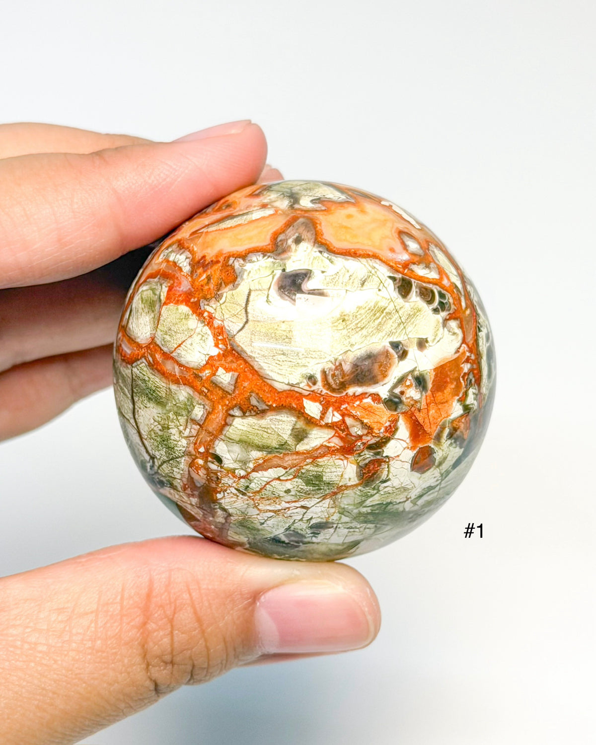Money Agate Sphere