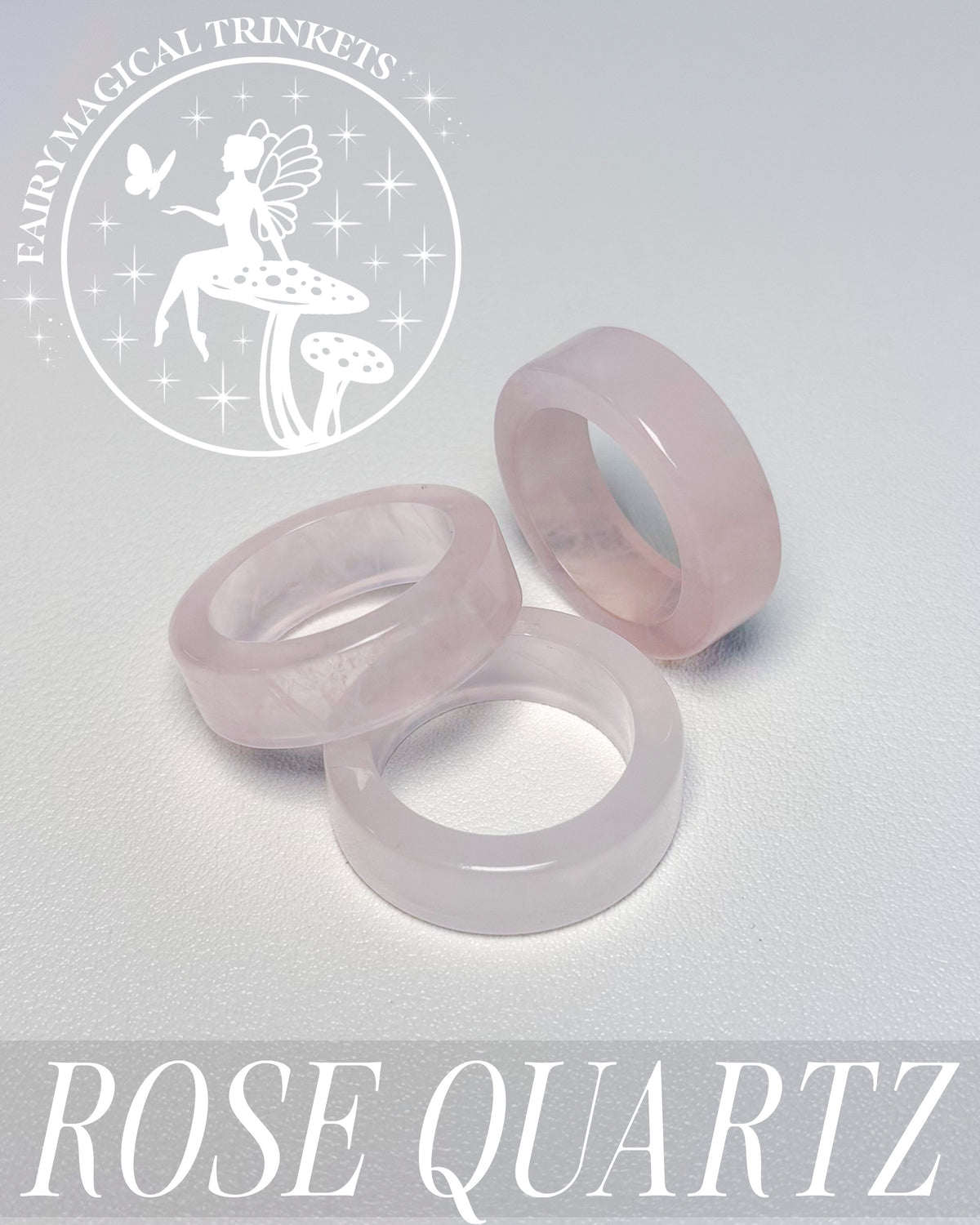 Rose Quartz Bangle Ring
