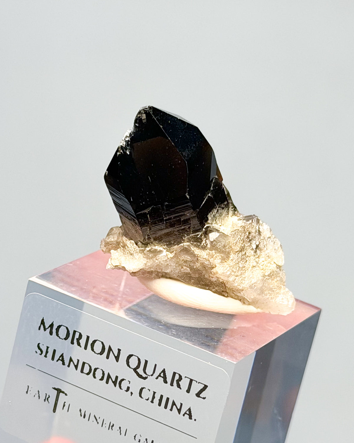 Morion Quartz Specimen