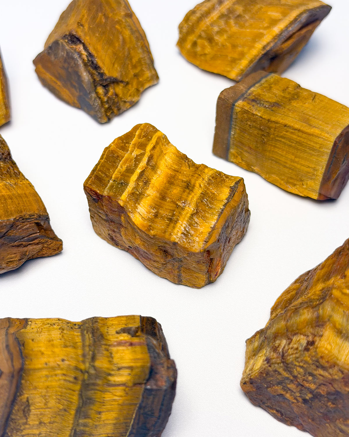Large Raw Tigers Eye