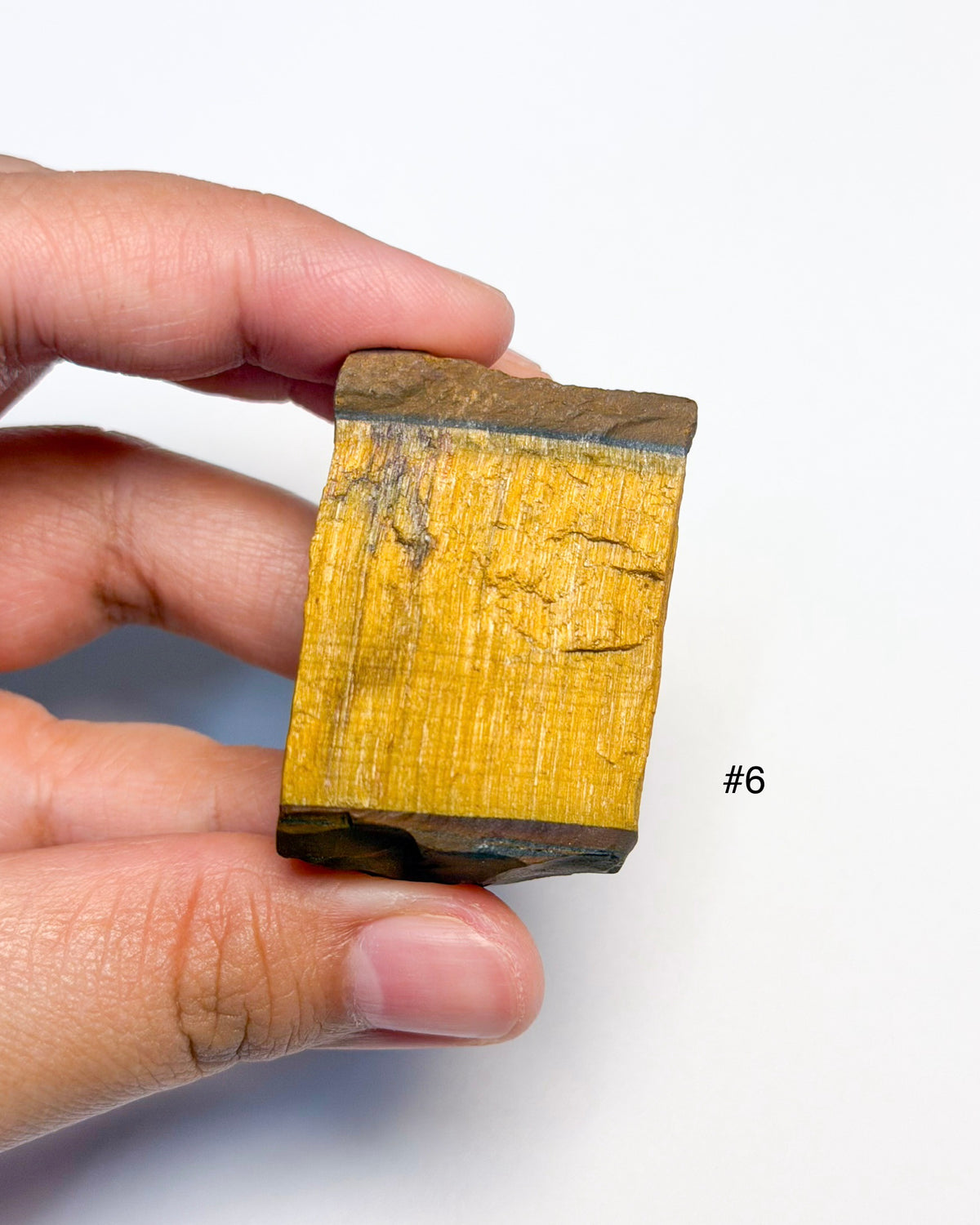 Large Raw Tigers Eye
