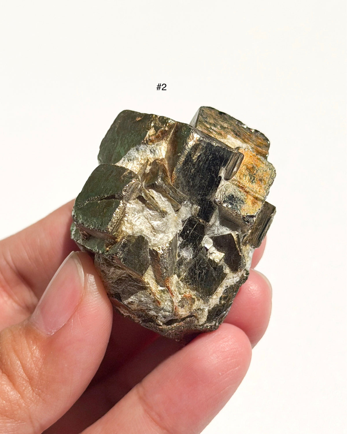 Pyrite Cube Cluster