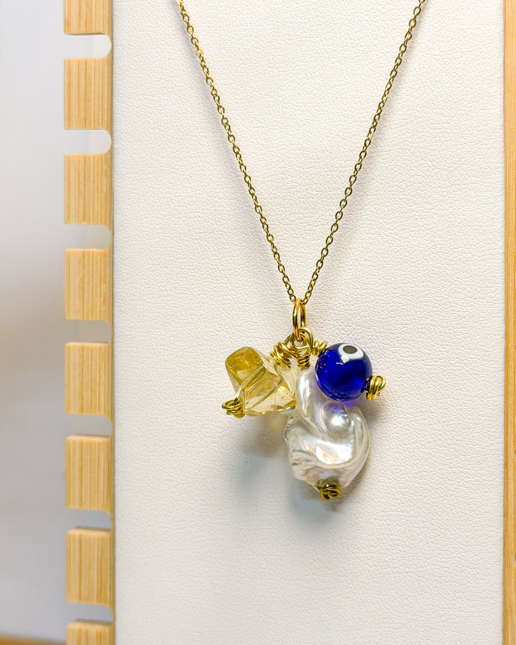 Triple Charm Necklace