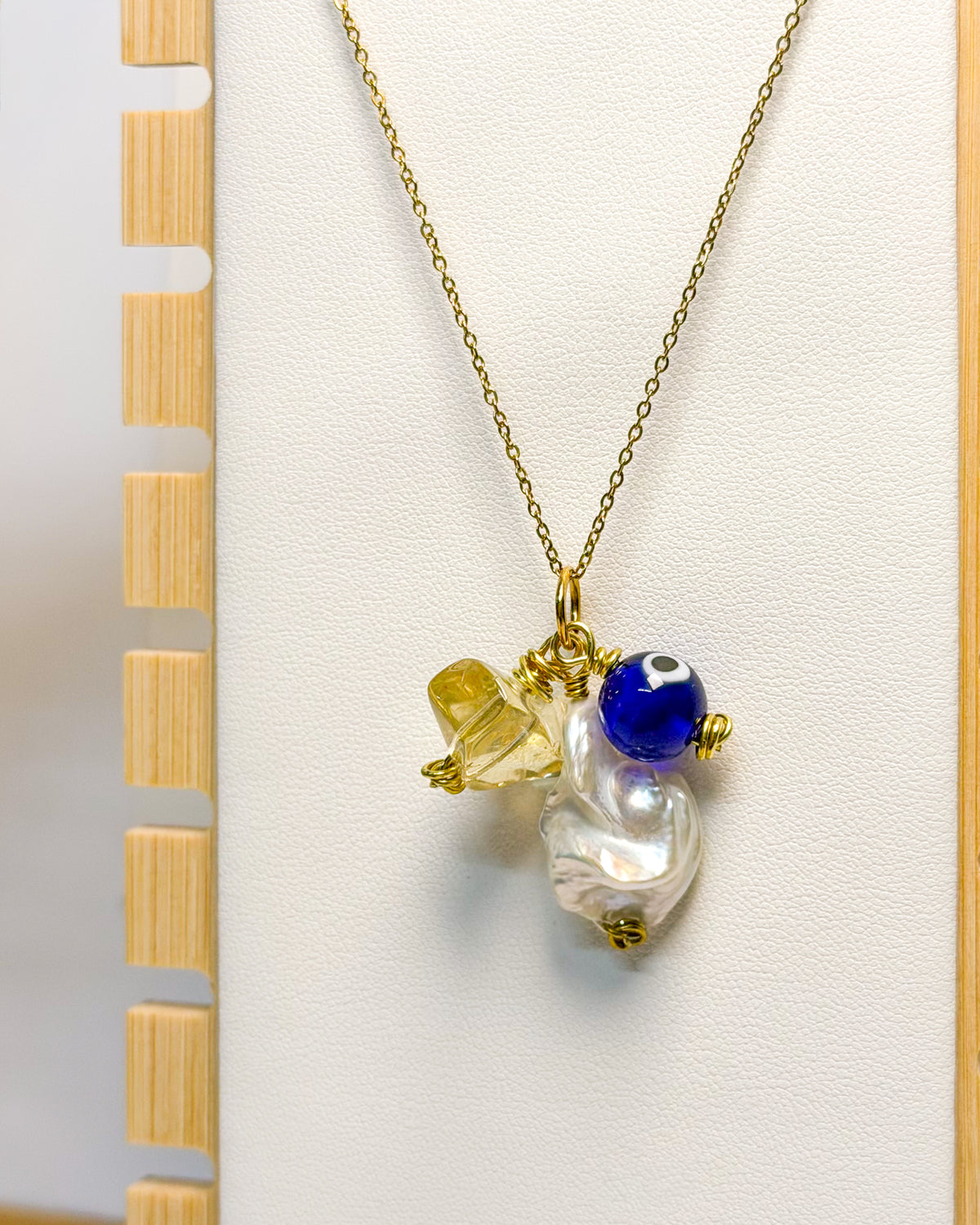 Triple Charm Necklace