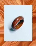 Coral Bangle Ring