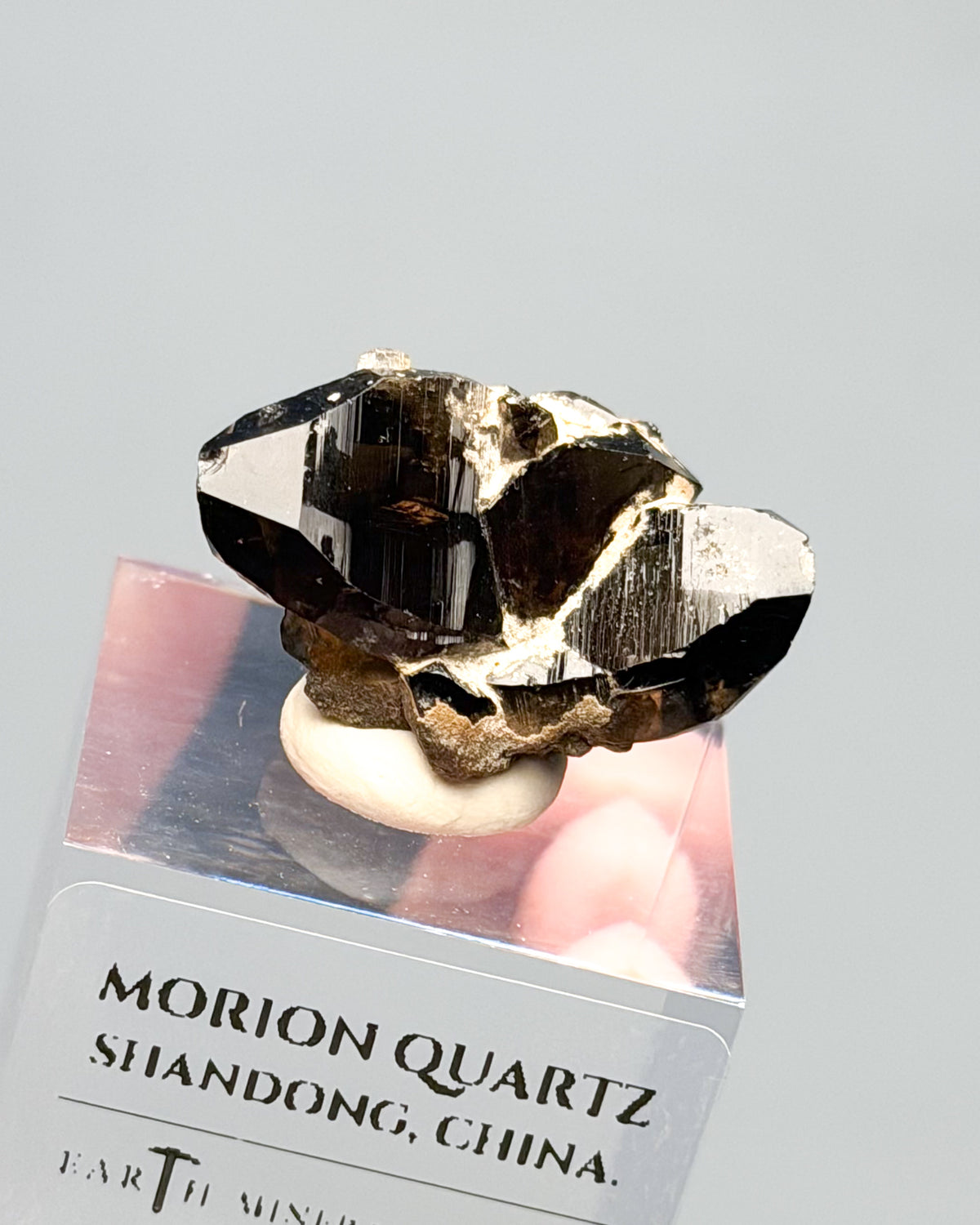 Morion Quartz Specimen