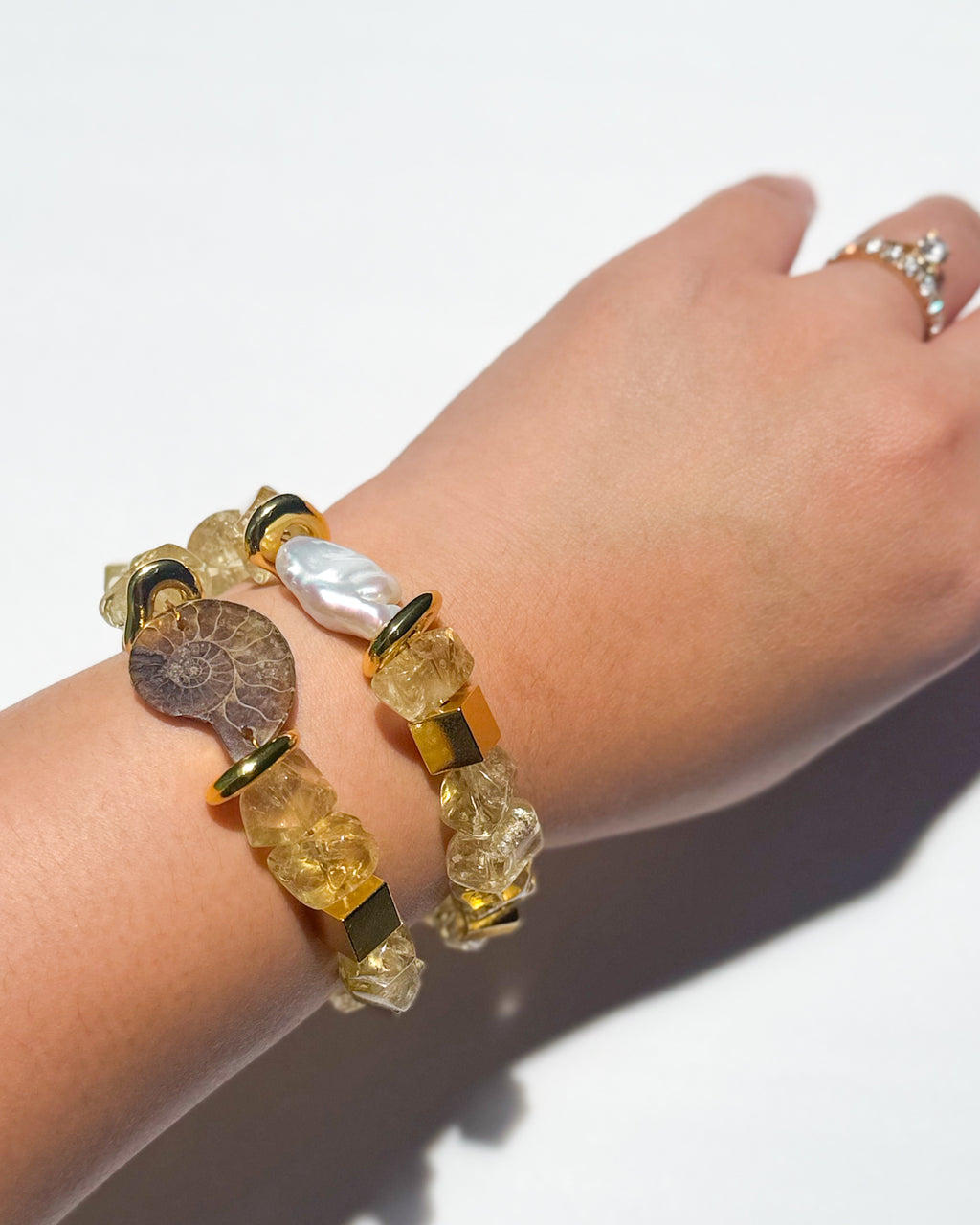 Curated Citrine Bracelet