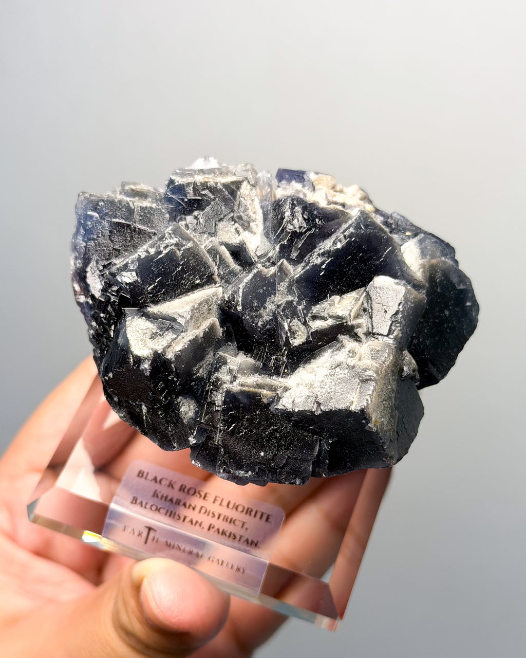 Black Rose Fluorite