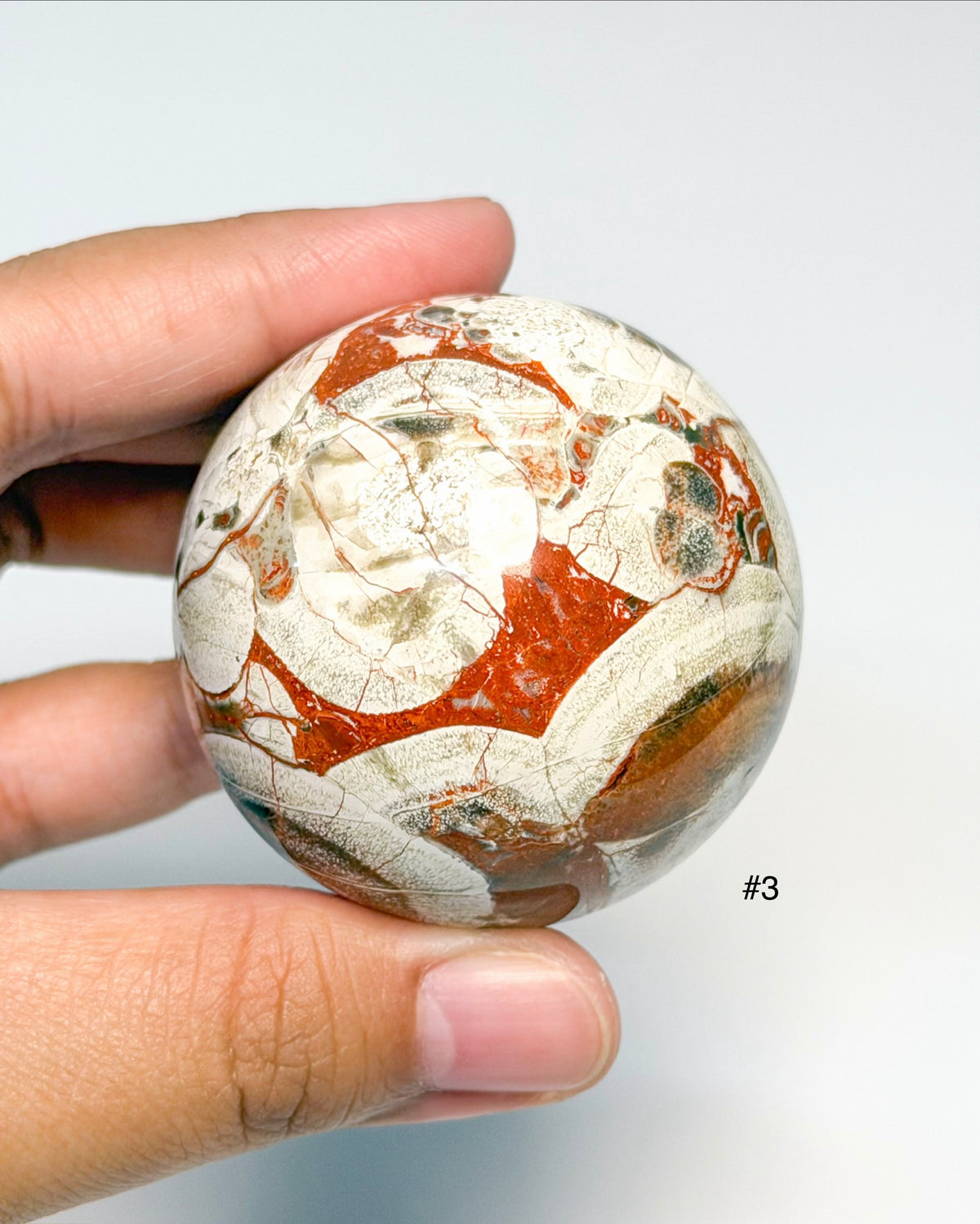 Money Agate Sphere