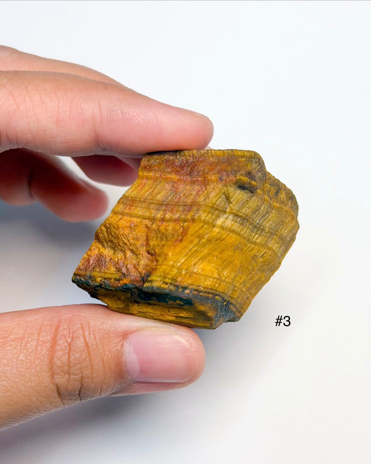 Large Raw Tigers Eye
