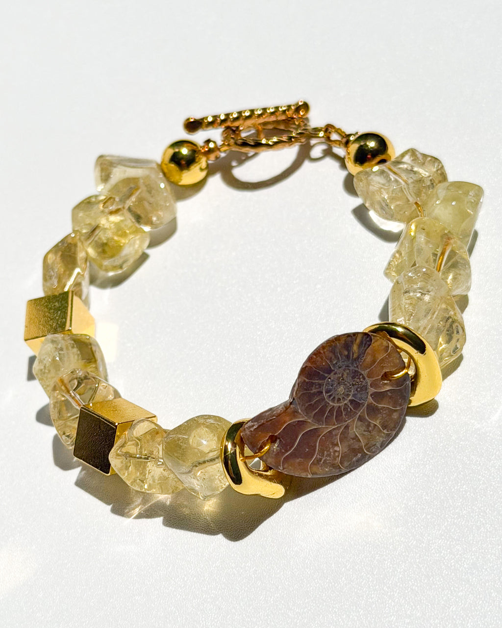 Curated Citrine Bracelet