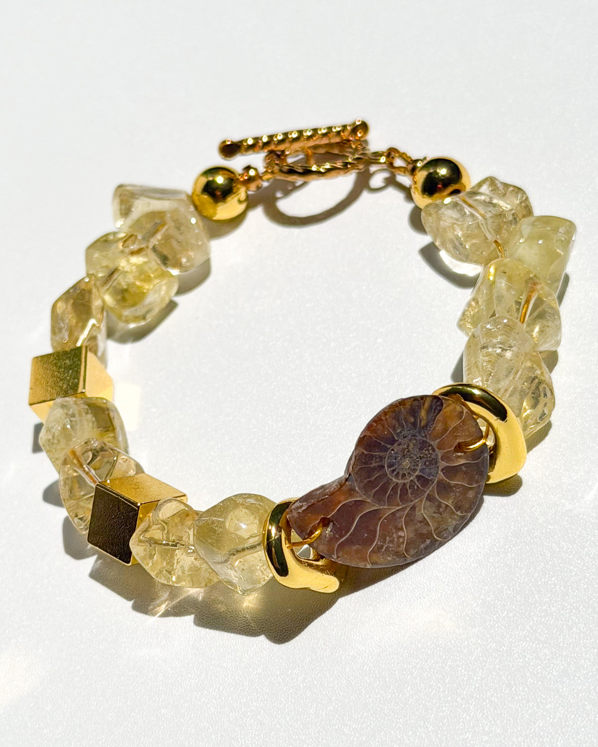 Curated Citrine Bracelet