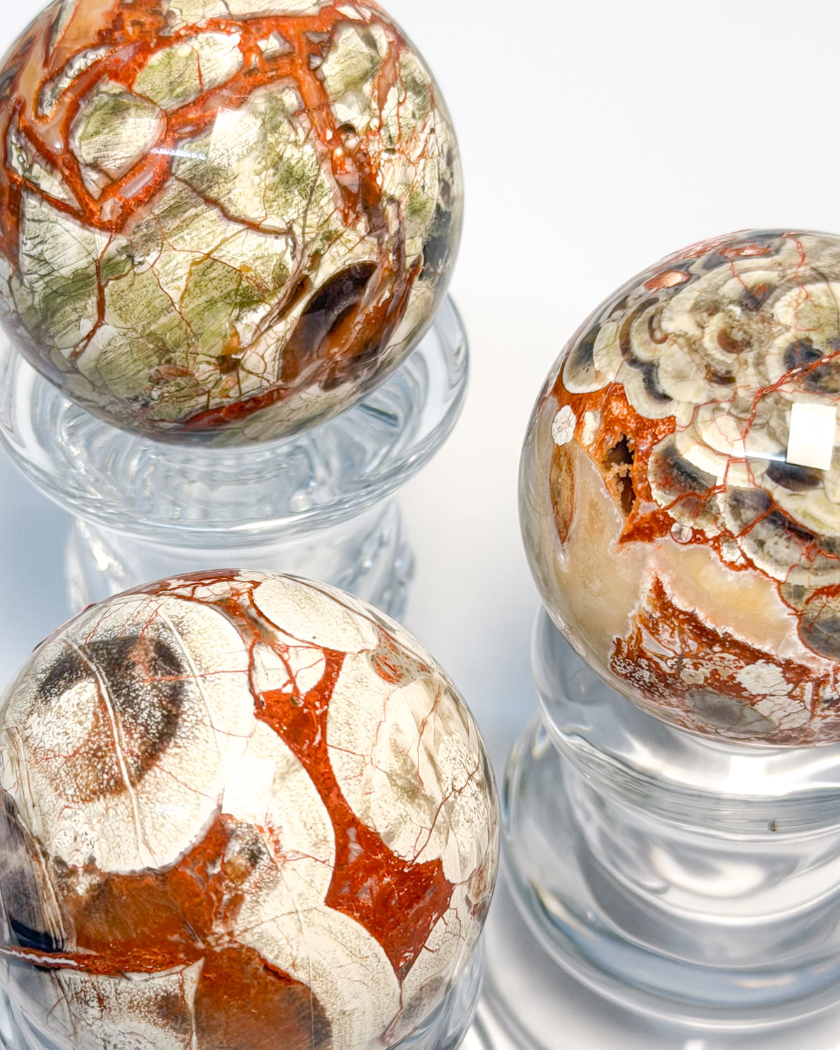 Money Agate Sphere