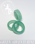 Green Adventurine Bangle Ring