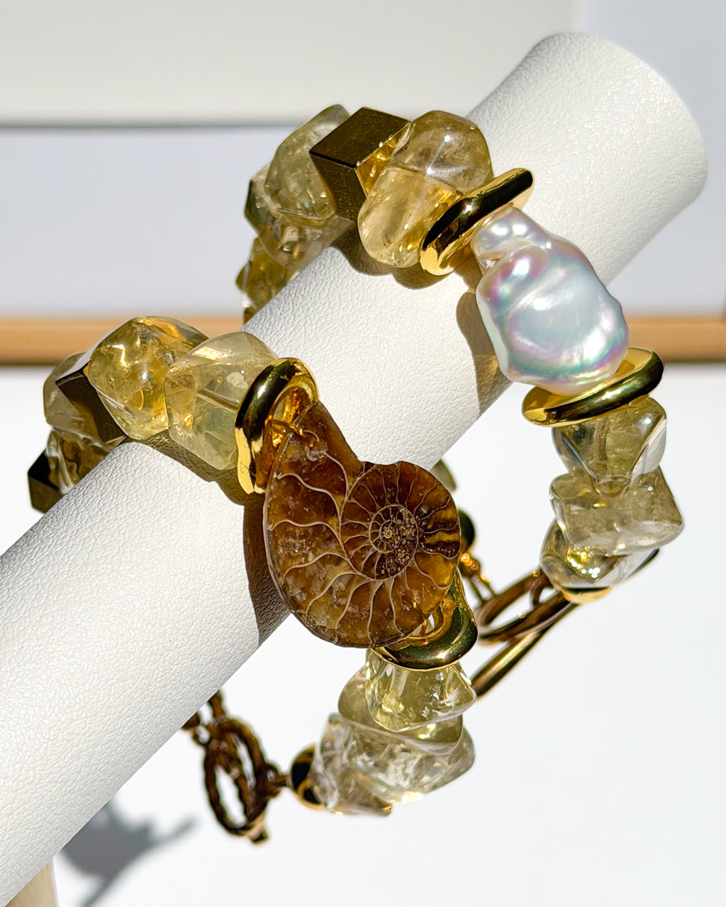 Curated Citrine Bracelet