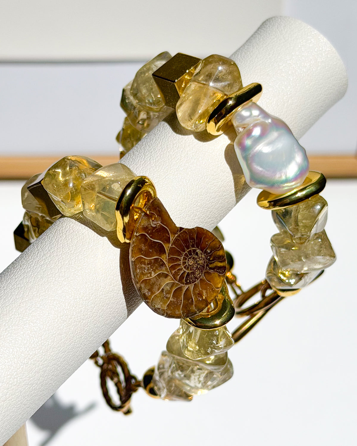Curated Citrine Bracelet