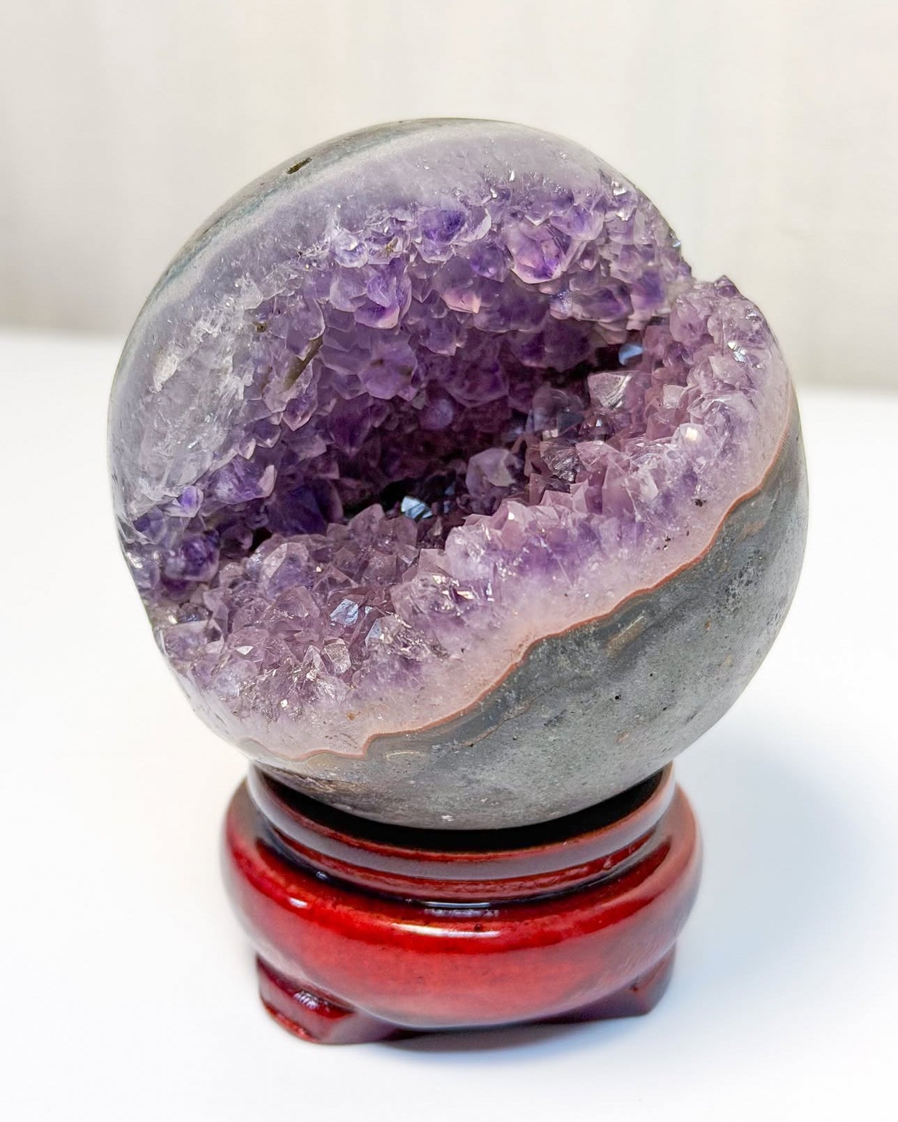 Amethyst Geode Sphere