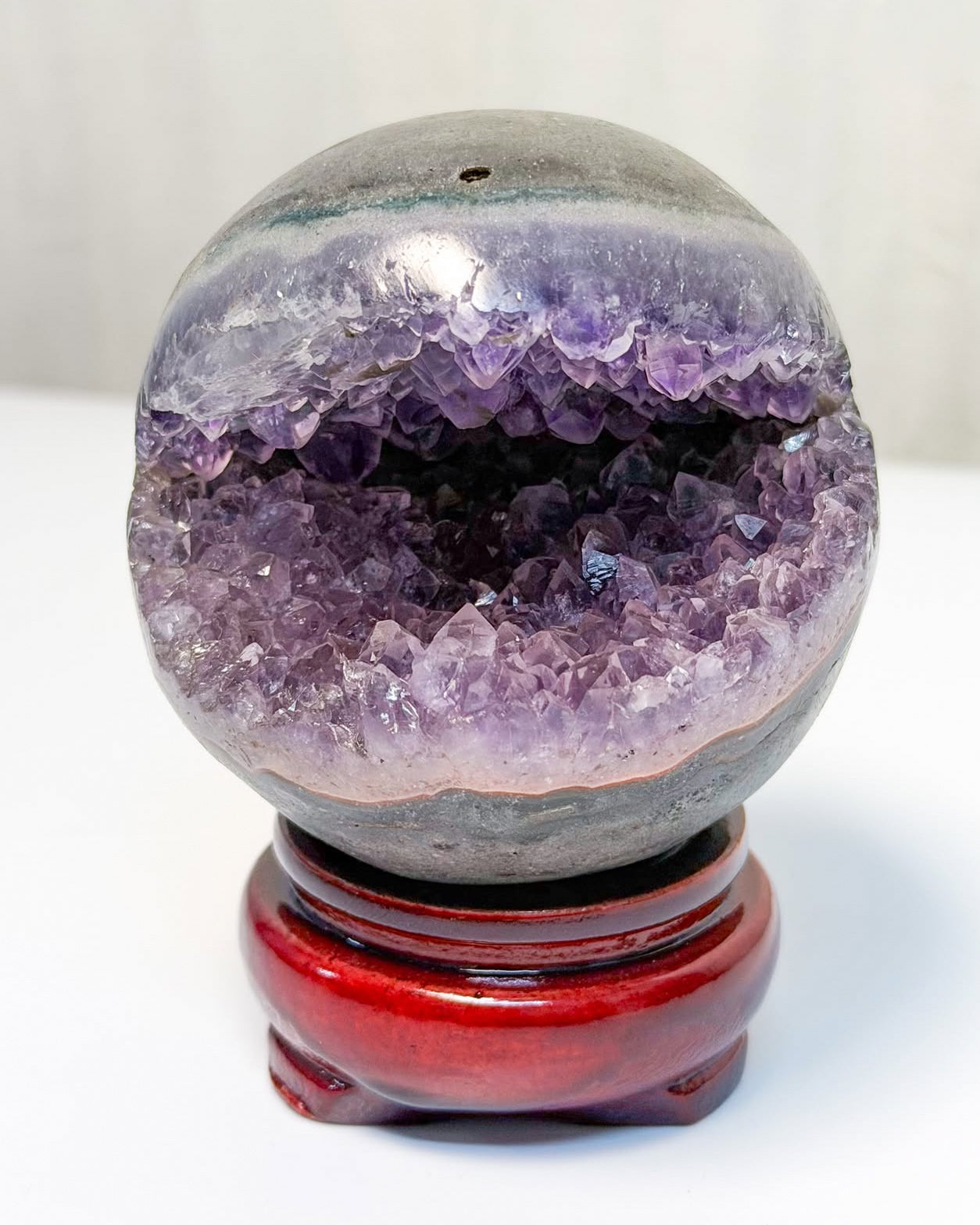 Amethyst Geode Sphere